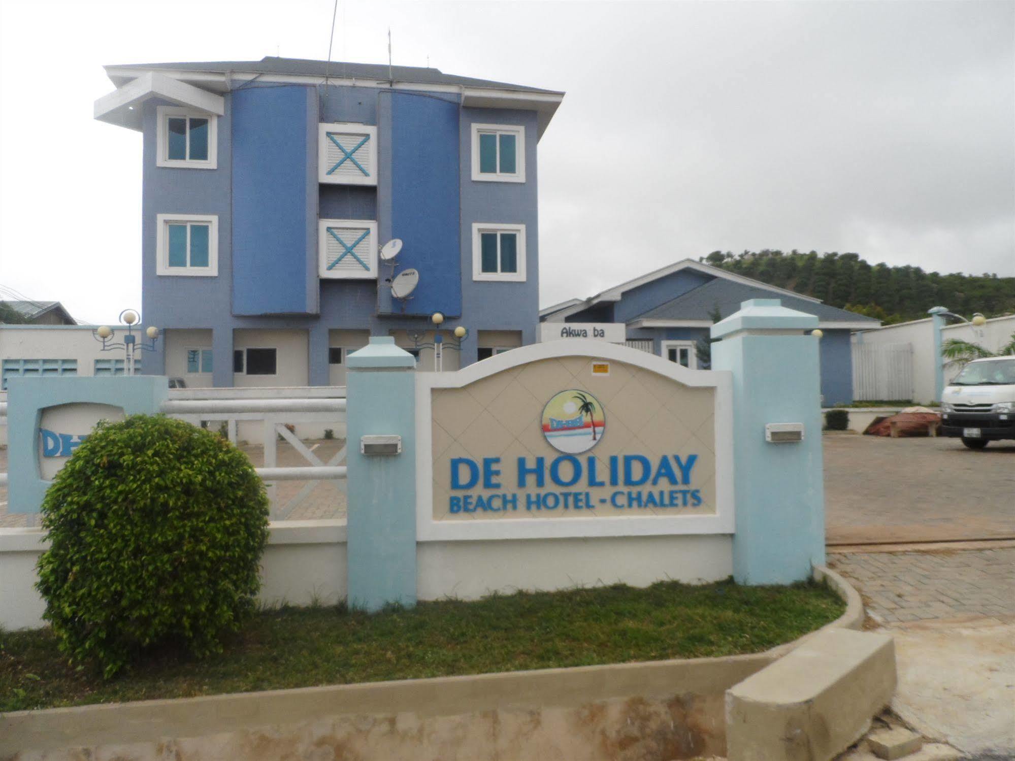 De Holiday Beach Hotel Kokrobite Екстер'єр фото